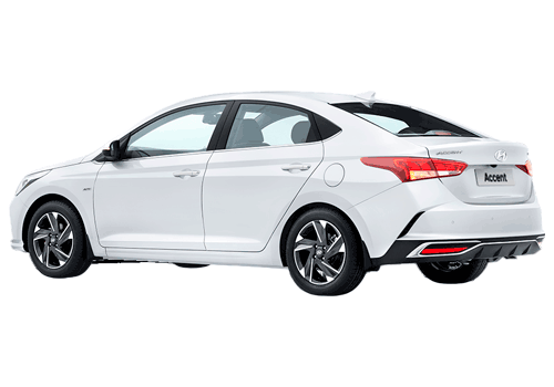 Trasera del Hyundai Accent