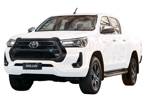 Frontal del Toyota Hilux