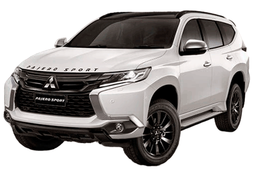 Frontal del Mitsubishi Montero