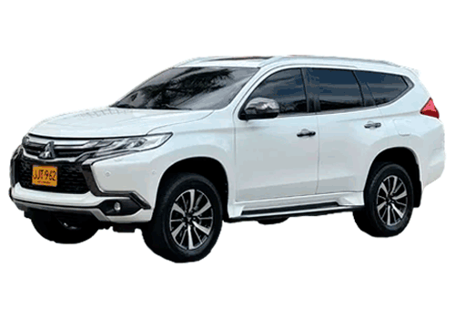 Trasera del Mitsubishi Montero