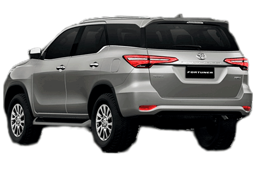 Trasera del Toyota Fortuner